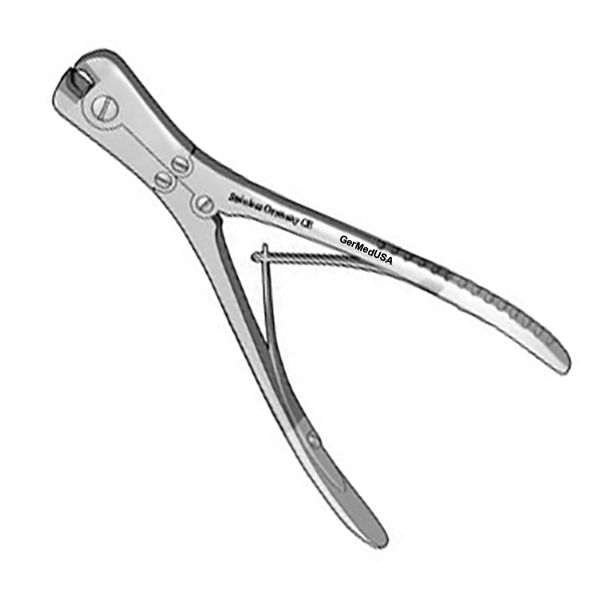 Front & Side Wire Cutter, Tungsten Carbide Jaws, Double-Action, 1/16" (1.7 Mm) Maximum Capacity, 7 1/8" (18.1 Cm)